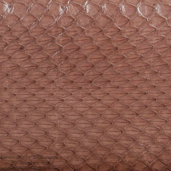 Bottega Veneta intrecciato snake vein leather impero ayers knot clutch 11308 brown